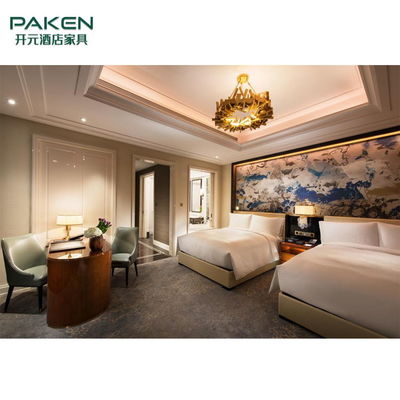 Paken Luxury ชุดห้องนอนไม้คงที่แบบหลวมของโรงแรม
