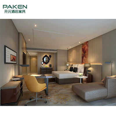 Star ได้รับการจัดอันดับไม้เนื้อแข็ง Paken Modern Hotel Furniture