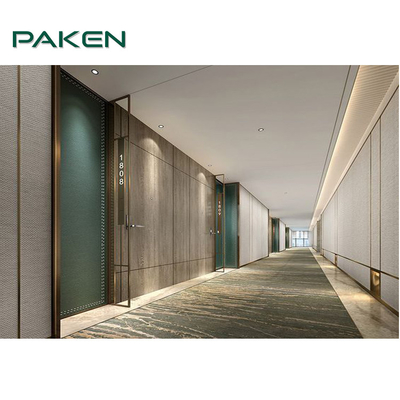 โฟมความหนาแน่นสูง ISO9001 แผ่นผนังภายในโรงแรม Fixed Furniture Paken HQF-006
