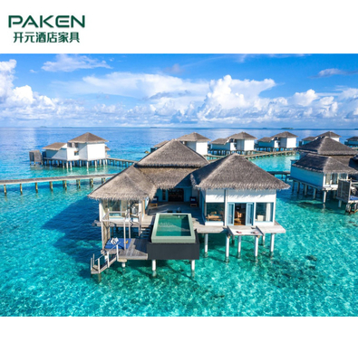 Accor ไม้อัด MDF ห้องนอนเมลามีนหรูหราเฟอร์นิเจอร์โรงแรมหรู 4 - 5 ดาว Malives Resorts